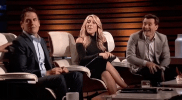 Shark Tank Laughs GIF by Grypmat