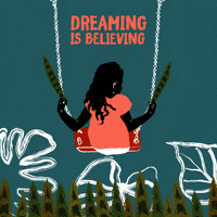 Young Girl Dreaming GIF by INTO ACTION