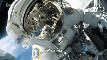 European Space Agency Hello GIF