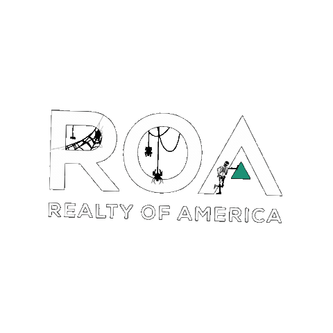 Logo Halloween Sticker by Realty of America