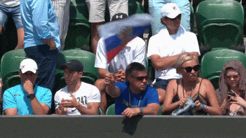 russia flag tennis GIF by Wimbledon