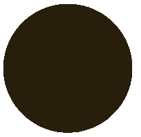 Black and Gold Beauty Center Sticker