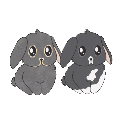 Bunnies Lops Sticker