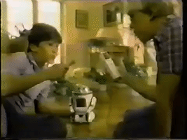 80's robot GIF by MANGOTEETH