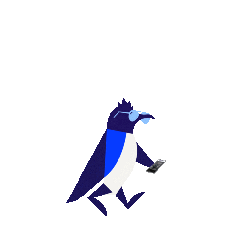 King Penguin Sticker by Dang Good Ice