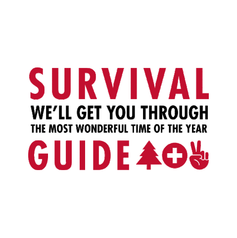 Survival Guide Christmas Sticker by DSW Canada