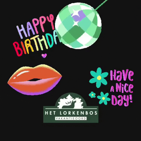 Happy Birthday Kiss GIF by Vakantieoord Het Lorkenbos