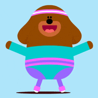 Stretching Work Out GIF by CBeebies HQ