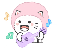 Cat Sing GIF by Kiki