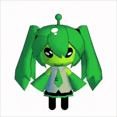 Hatsune Miku Spin GIF
