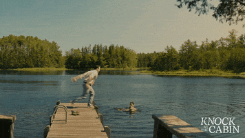Summer Swimming GIF by Knock At The Cabin