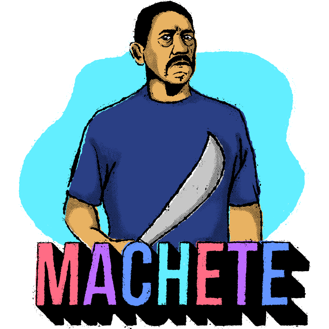 Machete Sticker by Trejo's Tacos for iOS & Android GIPHY