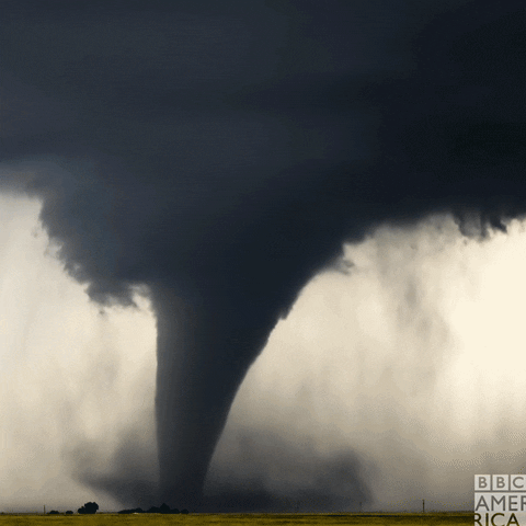 tornado forming animation
