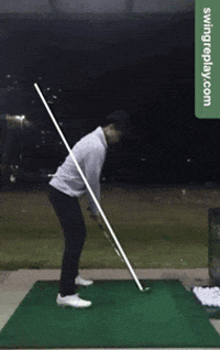 Golf Swing Replay GIF