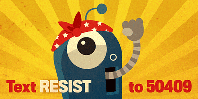 Rosie The Riveter Robot GIF by Resistbot