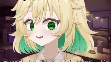 Vtuber Side Eye GIF