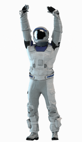 Wave Astronaut GIF by ConnectWise