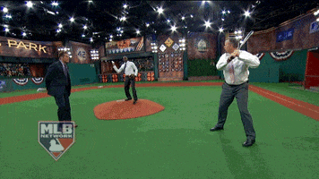 Swinging Harold Reynolds GIF by MLB Network
