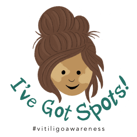 I've Got Spots! A book about vitiligo Sticker