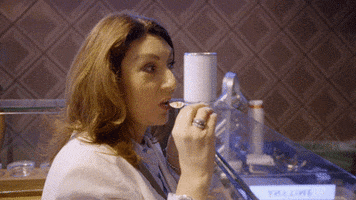 Channel5UK eating ice cream oops channel5 GIF
