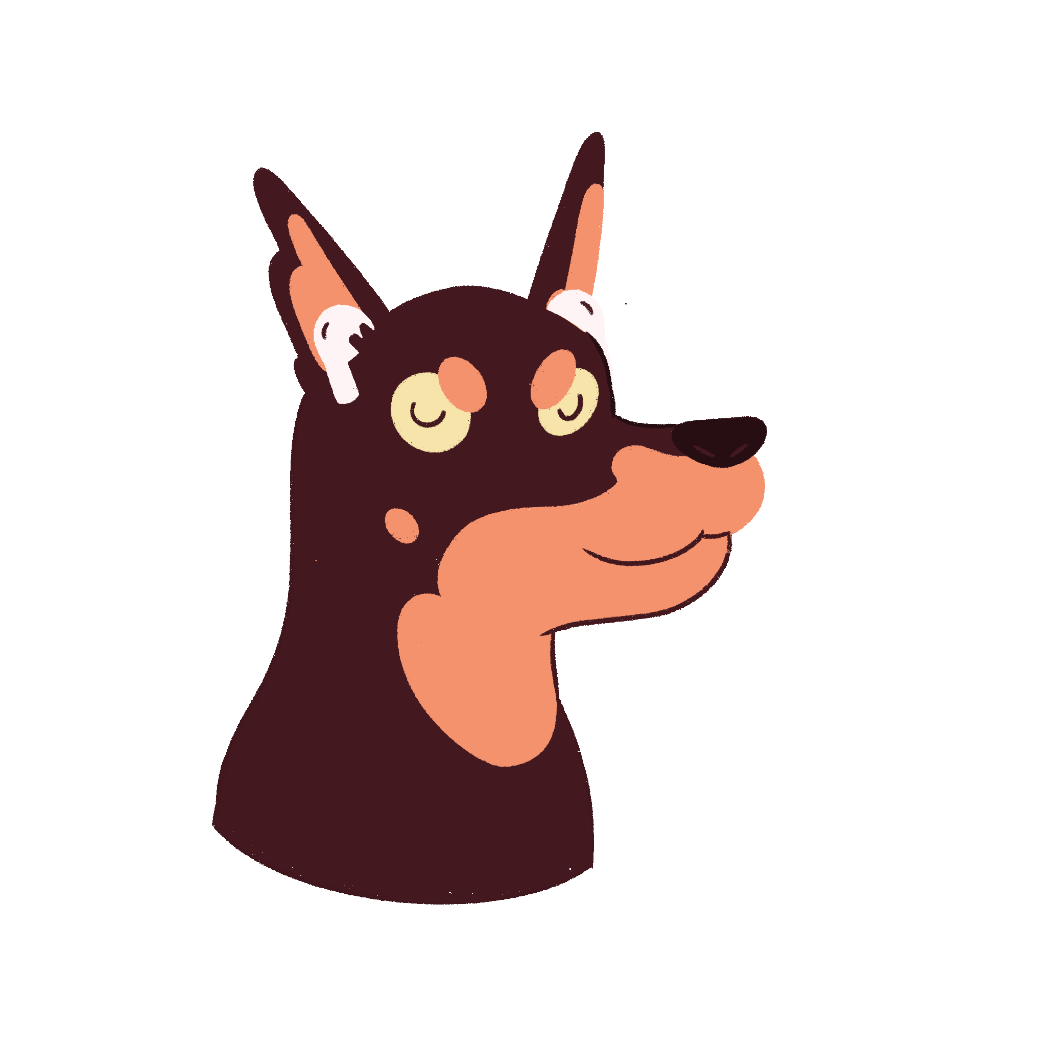 Dog Coolness Sticker by gabicrista for iOS & Android GIPHY