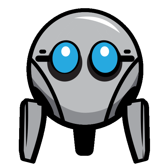 Orange Nebula Sticker