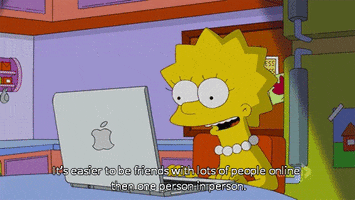 the simpsons internet GIF