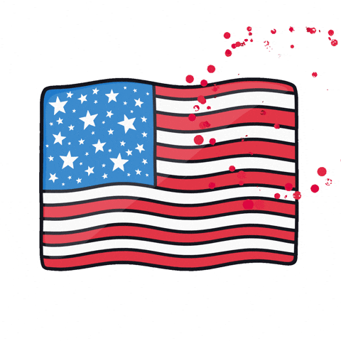 Celebrate American GIF by Nora Fikse