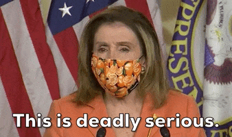 This Is Serious Nancy Pelosi GIF by GIPHY News