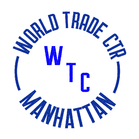 World Trade Center Wtc Sticker by Rob Jelinski Studios