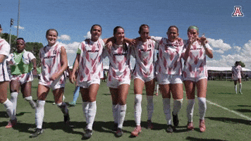 Happy Soccer GIF by Arizona Athletics