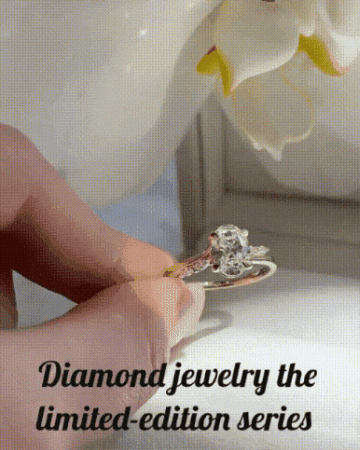 ShivShambuDiamonds diamond ring engagement ring diamond ring GIF