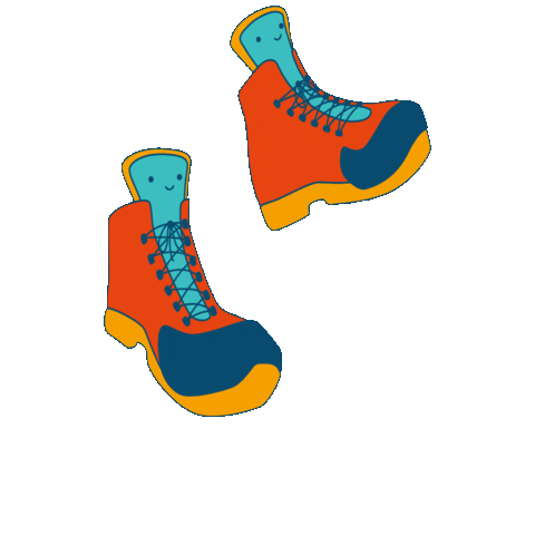 Boots Trek Sticker by famchamps