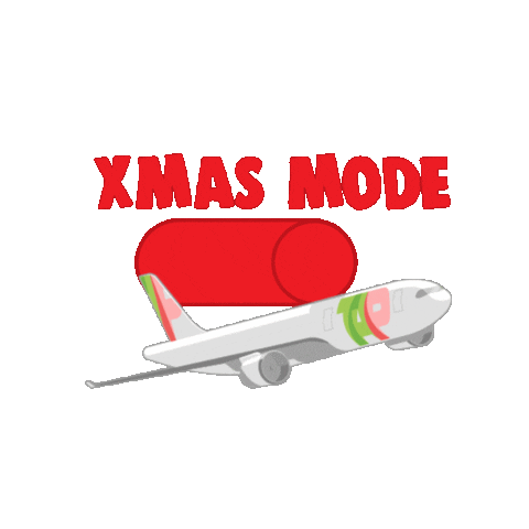 Merry Xmas Christmas Sticker by TAP Air Portugal