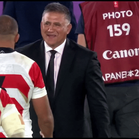 Japan Rugby Hug GIF by World Rugby