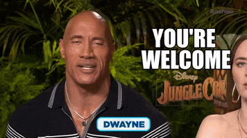 The Rock Youre Welcome GIF by BuzzFeed
