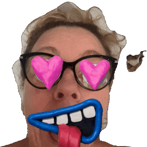 Scared Bang Sticker by Wendy Louise