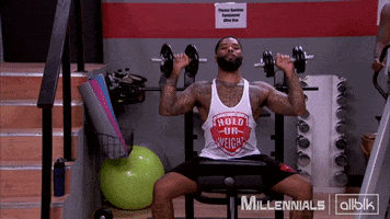 Working Out Comedy Series GIF by ALLBLK (formerly known as UMC)