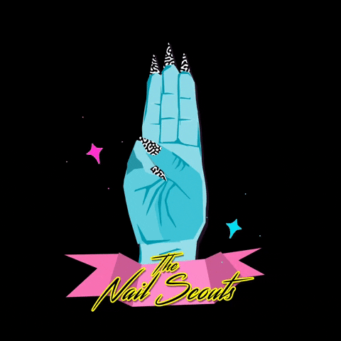 Hand Nails GIF by Buff bar bristol