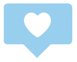 Blue Heart Sticker by Mission Serve