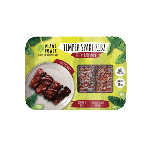 Plant Power Tempeh Sticker