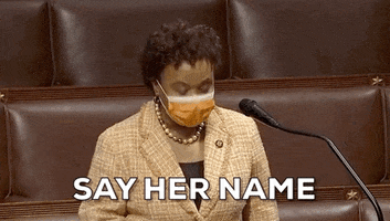 Barbara Lee Say Her Name GIF by GIPHY News