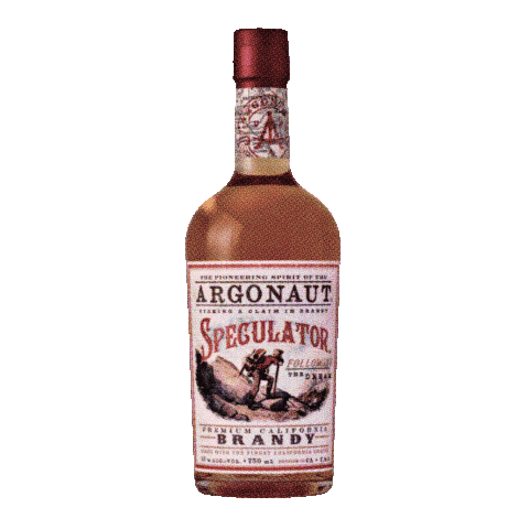 Argonaut Brandy Sticker