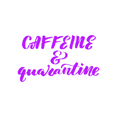 Coffee Quarantine Sticker