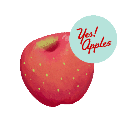 Yes! Apples Sticker