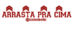 Arraste Arrastapracima Sticker by Curso Isolin