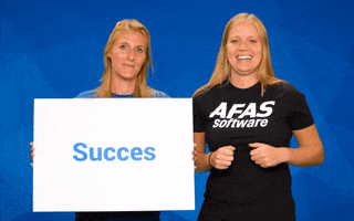 Succes Yes GIF by AFAS Software