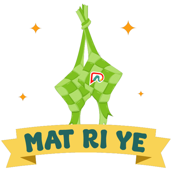 Hari Raya Eid Sticker by Passionationco