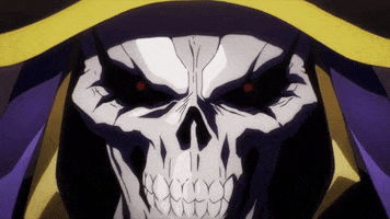 skeleton overlord GIF by Funimation