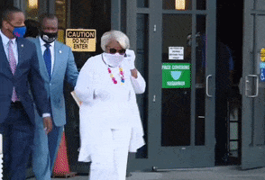 Walk The Walk Entrance GIF by GIPHY News